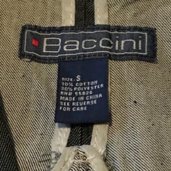 Baccini Jean Jacket Size Small - Picture 7 of 10